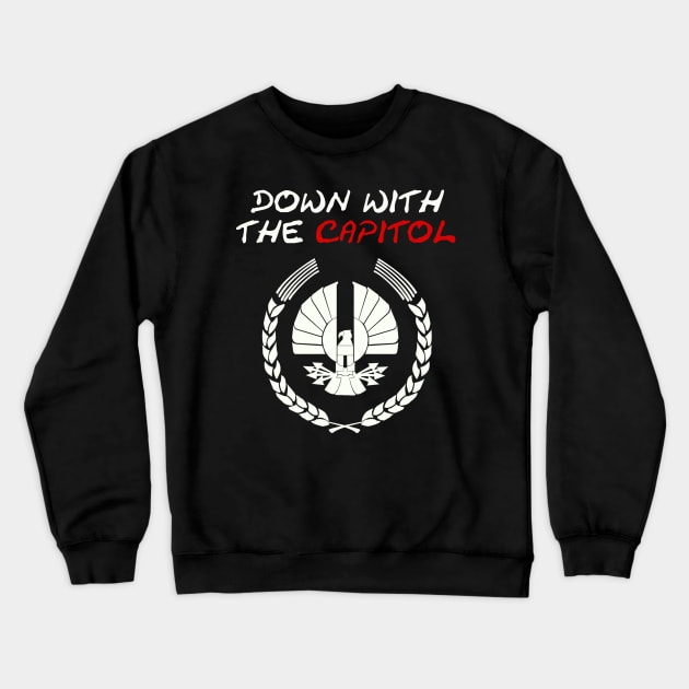 Down with it Crewneck Sweatshirt by MariaBelenIB